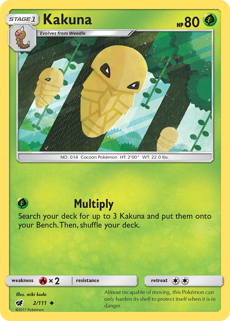 Kakuna (2/111) [Sun & Moon: Crimson Invasion] - Card Brawlers | Quebec | Canada | Yu-Gi-Oh!