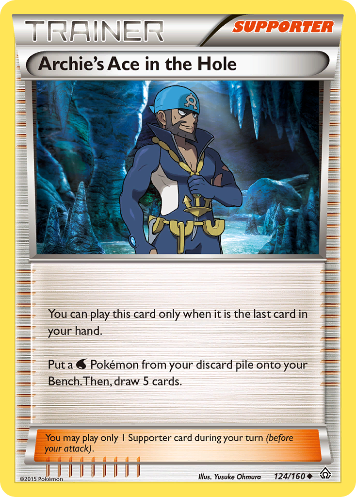 Archie's Ace in the Hole (124/160) [XY: Primal Clash] - Card Brawlers | Quebec | Canada | Yu-Gi-Oh!