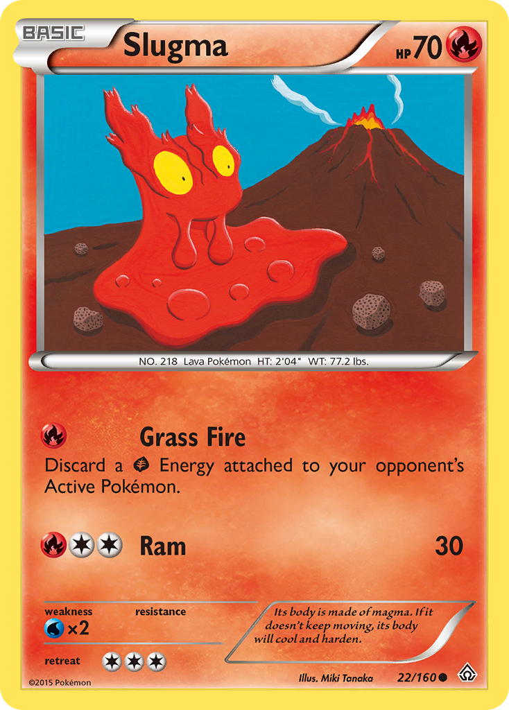 Slugma (22/160) [XY: Primal Clash] - Card Brawlers | Quebec | Canada | Yu-Gi-Oh!
