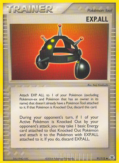 EXP.ALL (91/112) [EX: FireRed & LeafGreen] - Card Brawlers | Quebec | Canada | Yu-Gi-Oh!