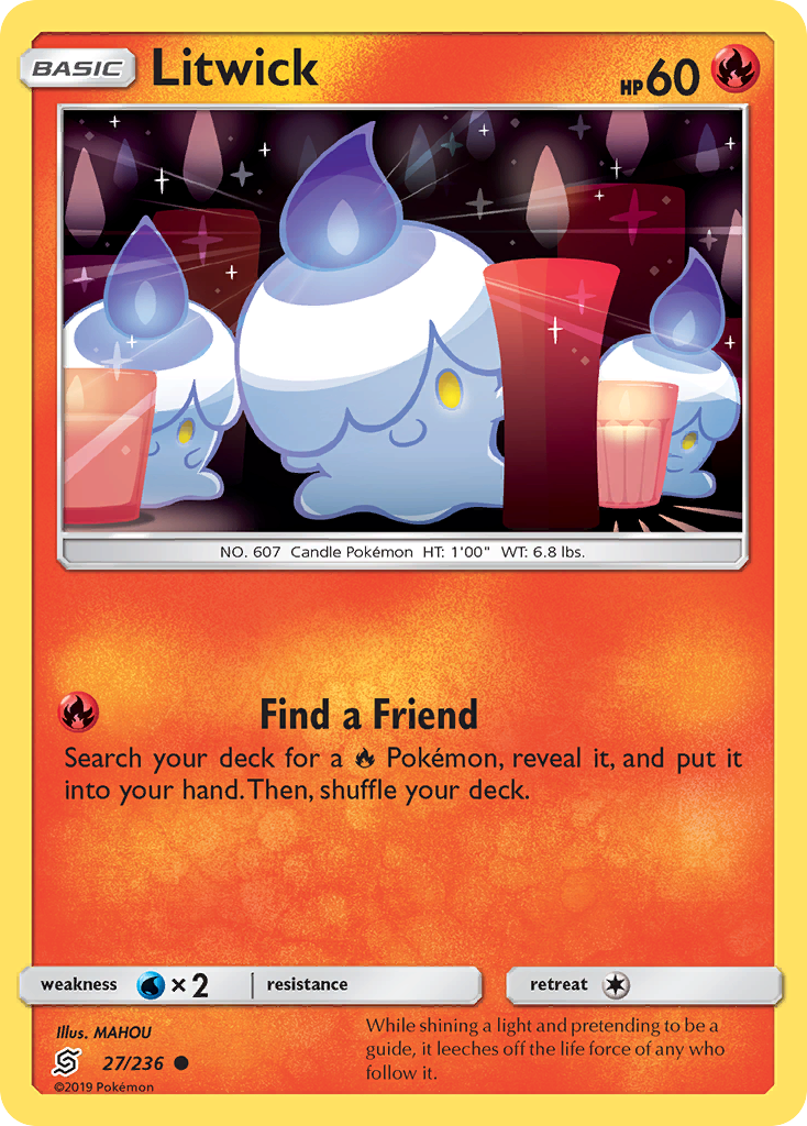 Litwick (27/236) [Sun & Moon: Unified Minds] - Card Brawlers | Quebec | Canada | Yu-Gi-Oh!