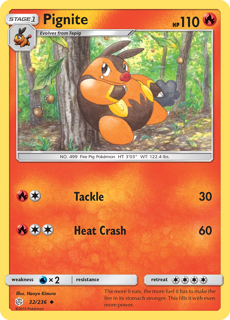Pignite (32/236) [Sun & Moon: Cosmic Eclipse] - Card Brawlers | Quebec | Canada | Yu-Gi-Oh!