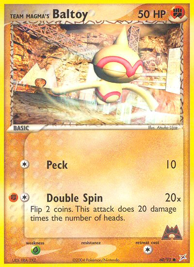 Team Magma's Baltoy (60/95) [EX: Team Magma vs Team Aqua] - Card Brawlers | Quebec | Canada | Yu-Gi-Oh!