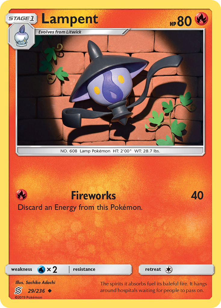 Lampent (29/236) [Sun & Moon: Unified Minds] - Card Brawlers | Quebec | Canada | Yu-Gi-Oh!