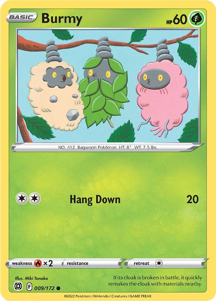 Burmy (009/172) [Sword & Shield: Brilliant Stars] - Card Brawlers | Quebec | Canada | Yu-Gi-Oh!