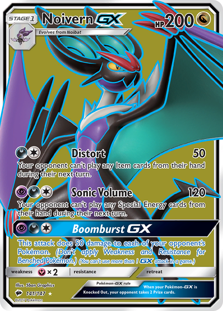 Noivern GX (141/147) [Sun & Moon: Burning Shadows] - Card Brawlers | Quebec | Canada | Yu-Gi-Oh!