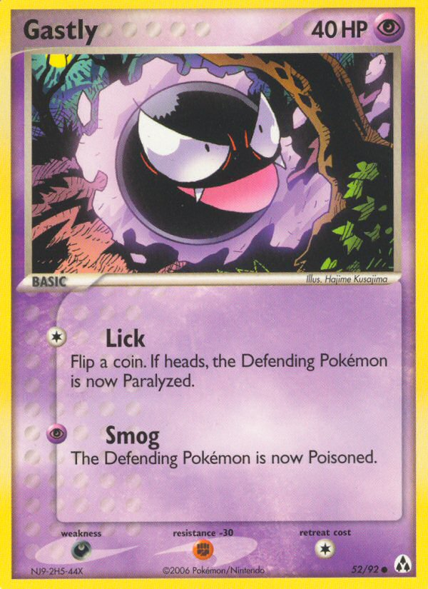 Gastly (52/92) [EX: Legend Maker] - Card Brawlers | Quebec | Canada | Yu-Gi-Oh!