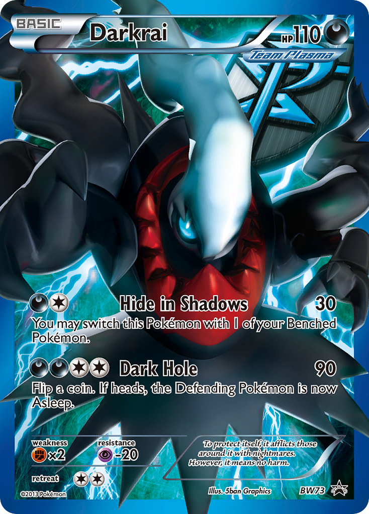 Darkrai (BW73) (Jumbo Card) [Black & White: Black Star Promos] - Card Brawlers | Quebec | Canada | Yu-Gi-Oh!