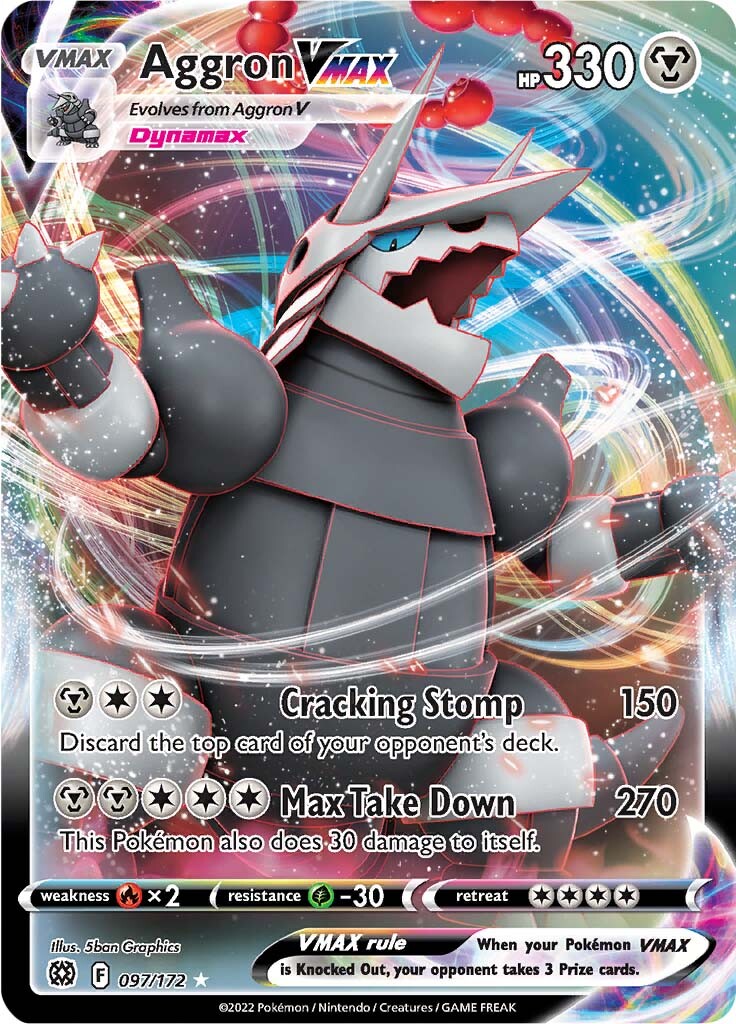 Aggron VMAX (097/172) [Sword & Shield: Brilliant Stars] - Card Brawlers | Quebec | Canada | Yu-Gi-Oh!