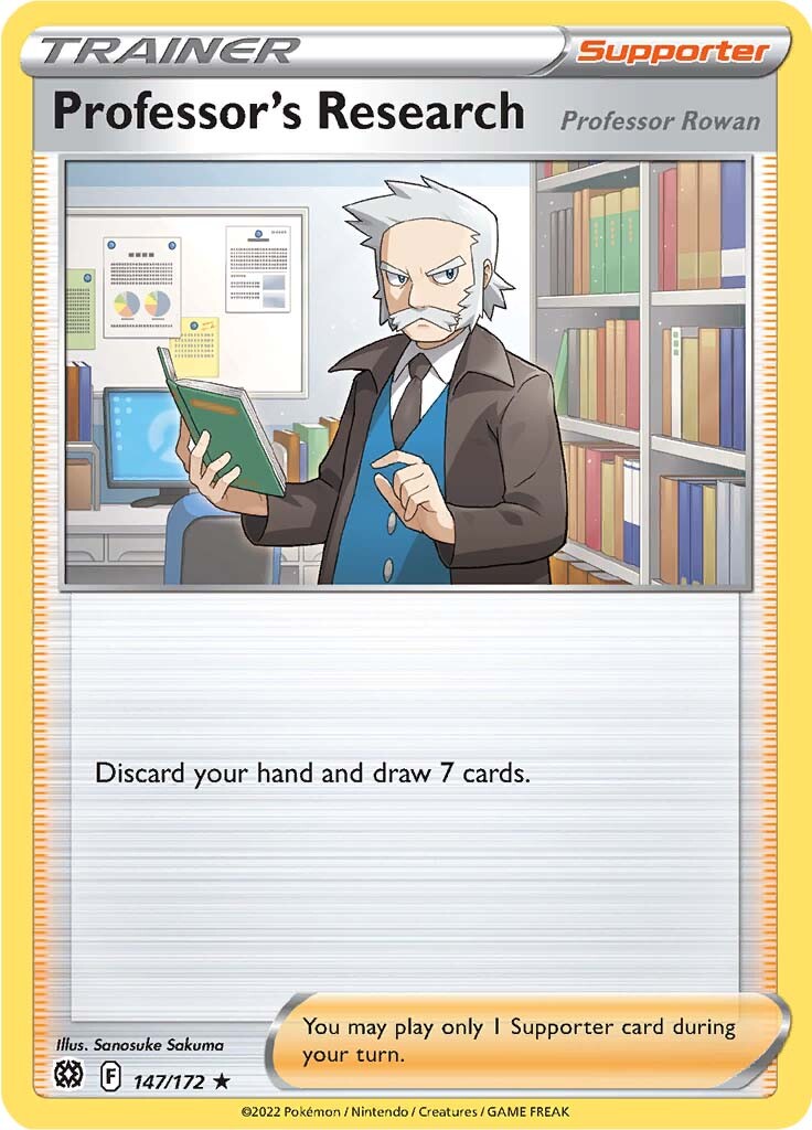 Professor's Research (147/172) [Sword & Shield: Brilliant Stars] - Card Brawlers | Quebec | Canada | Yu-Gi-Oh!