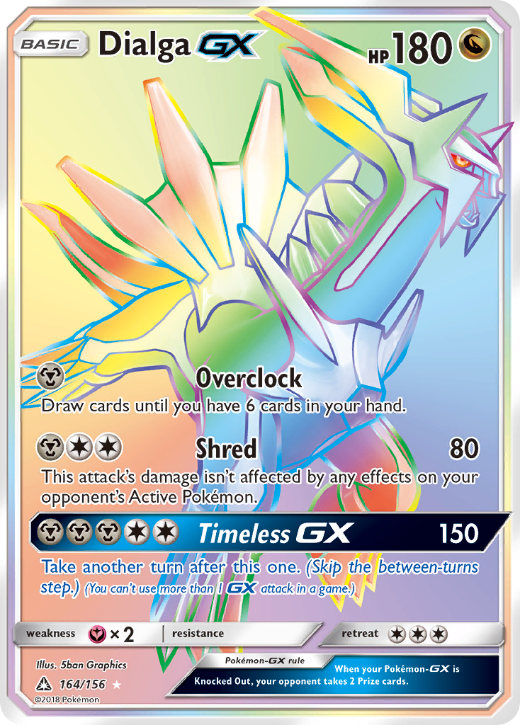 Dialga GX (164/156) [Sun & Moon: Ultra Prism] - Card Brawlers | Quebec | Canada | Yu-Gi-Oh!