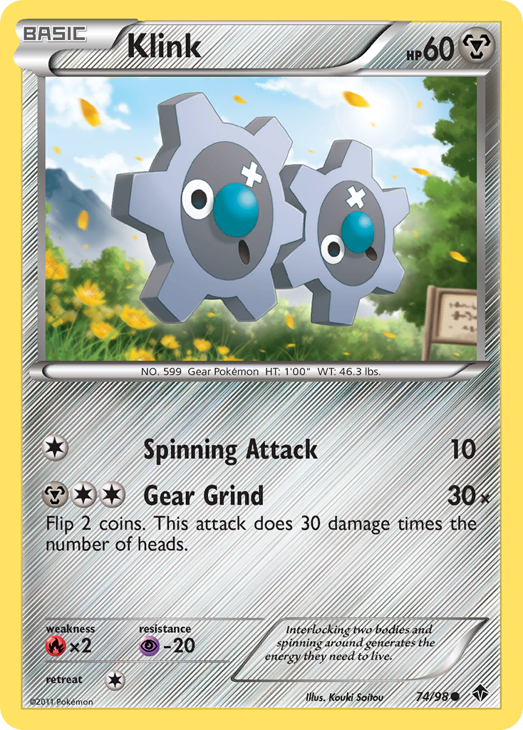 Klink (74/98) [Black & White: Emerging Powers] - Card Brawlers | Quebec | Canada | Yu-Gi-Oh!