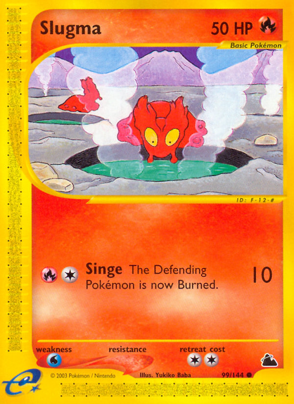 Slugma (99/144) [Skyridge] - Card Brawlers | Quebec | Canada | Yu-Gi-Oh!