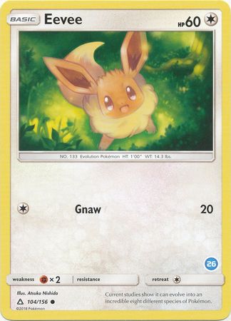 Eevee (104/156) (Deck Exclusive #26) [Sun & Moon: Trainer Kit - Alolan Ninetales] - Card Brawlers | Quebec | Canada | Yu-Gi-Oh!