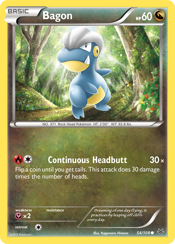 Bagon (54/108) [XY: Roaring Skies] - Card Brawlers | Quebec | Canada | Yu-Gi-Oh!