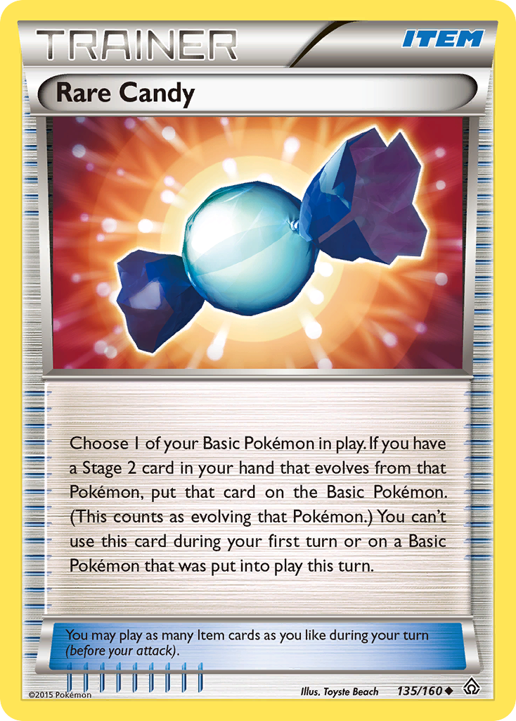 Rare Candy (135/160) [XY: Primal Clash] - Card Brawlers | Quebec | Canada | Yu-Gi-Oh!