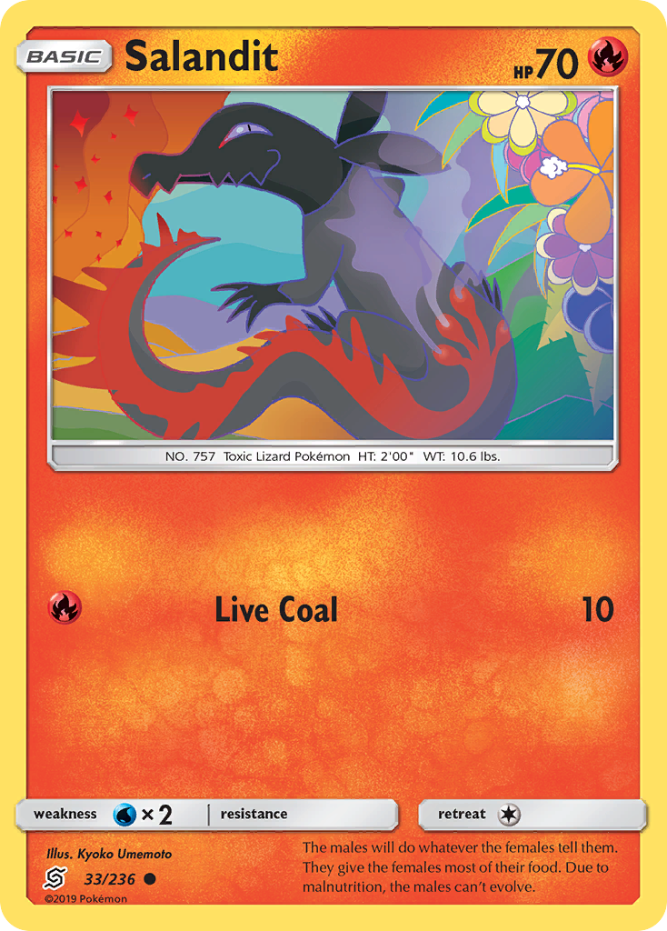 Salandit (33/236) [Sun & Moon: Unified Minds] - Card Brawlers | Quebec | Canada | Yu-Gi-Oh!