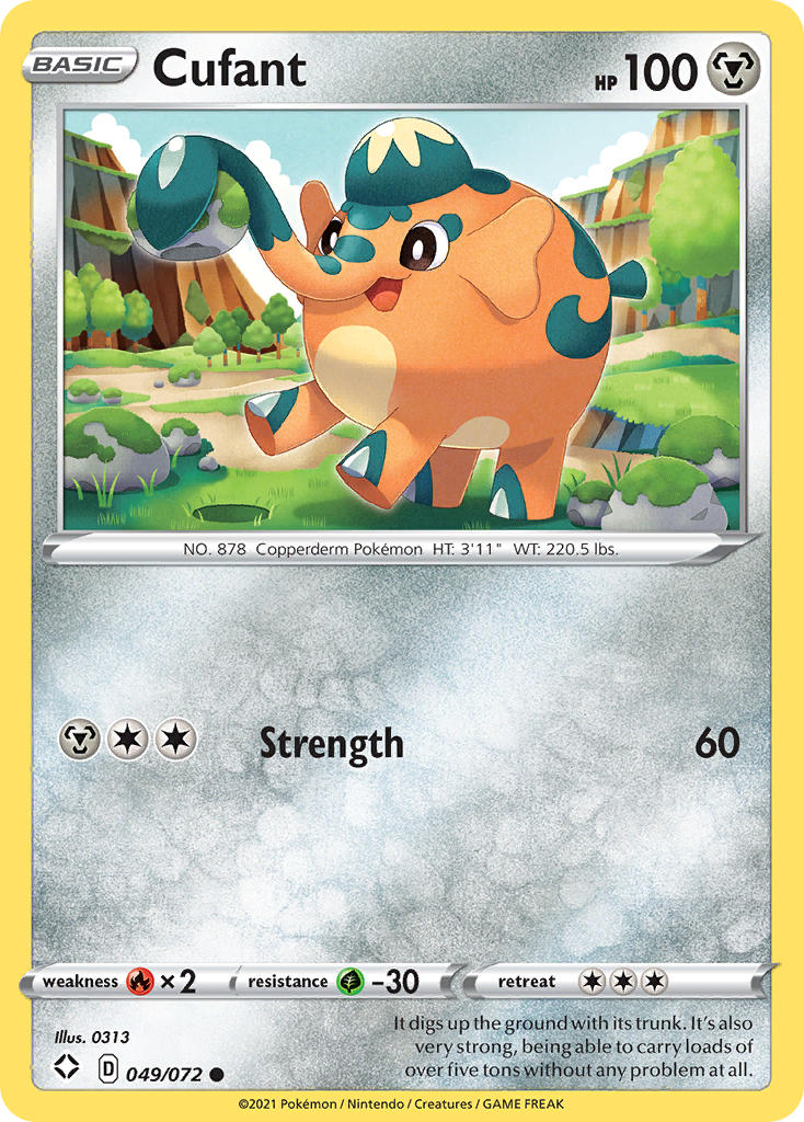 Cufant (049/072) [Sword & Shield: Shining Fates] - Card Brawlers | Quebec | Canada | Yu-Gi-Oh!