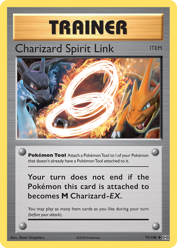 Charizard Spirit Link (75/108) [XY: Evolutions] - Card Brawlers | Quebec | Canada | Yu-Gi-Oh!