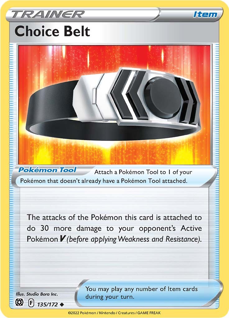 Choice Belt (135/172) [Sword & Shield: Brilliant Stars] - Card Brawlers | Quebec | Canada | Yu-Gi-Oh!