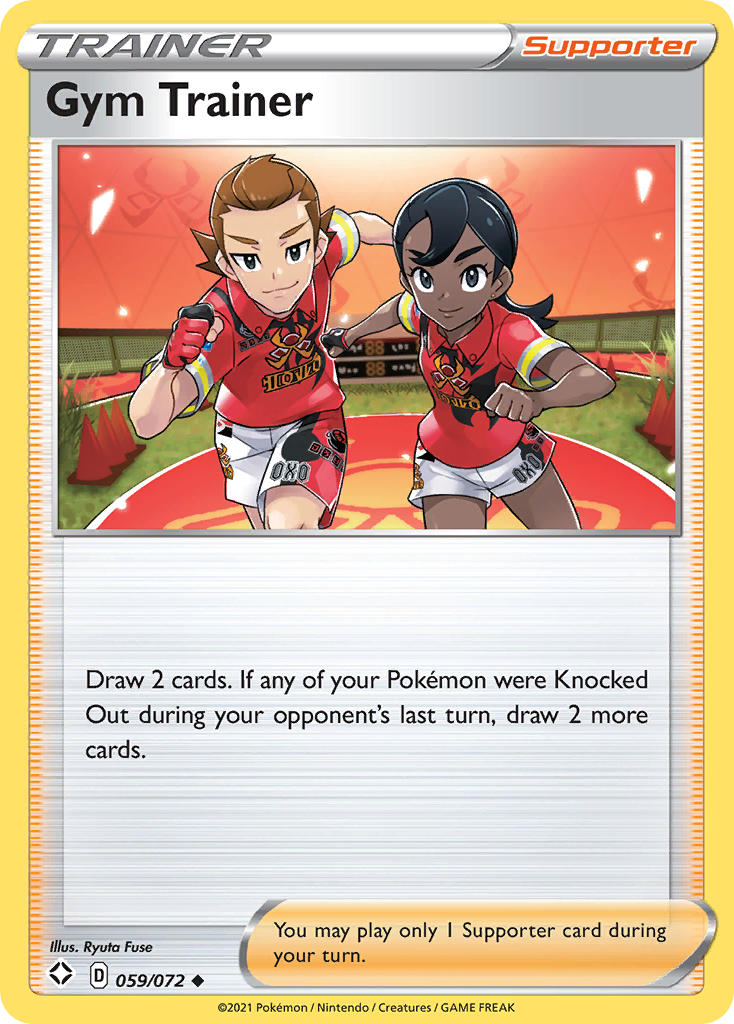 Gym Trainer (059/072) [Sword & Shield: Shining Fates] - Card Brawlers | Quebec | Canada | Yu-Gi-Oh!