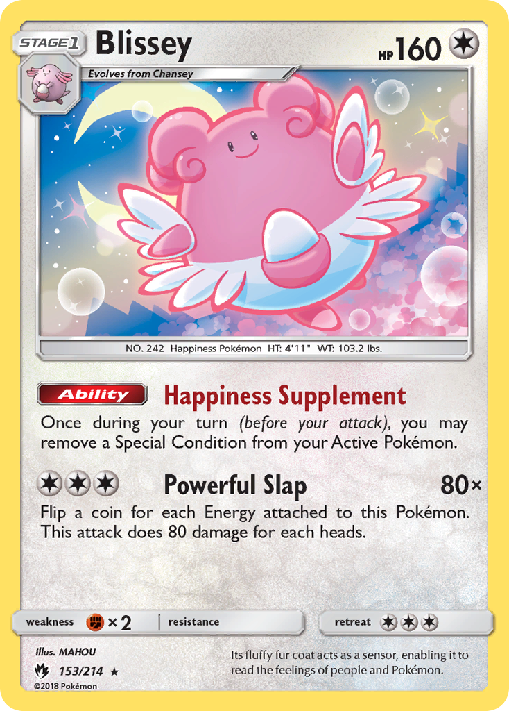 Blissey (153/214) [Sun & Moon: Lost Thunder] - Card Brawlers | Quebec | Canada | Yu-Gi-Oh!