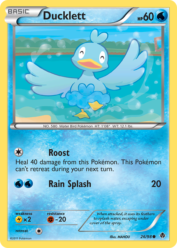 Ducklett (26/98) [Black & White: Emerging Powers] - Card Brawlers | Quebec | Canada | Yu-Gi-Oh!