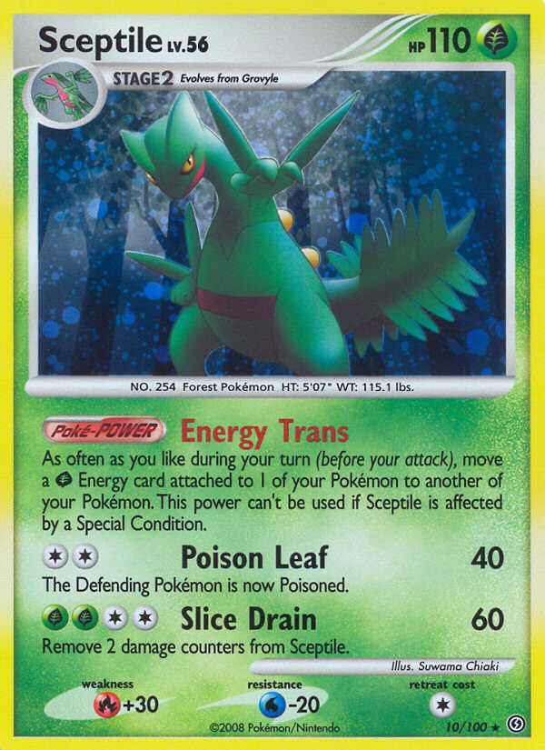Sceptile (10/100) (Theme Deck Exclusive) [Diamond & Pearl: Stormfront] - Card Brawlers | Quebec | Canada | Yu-Gi-Oh!