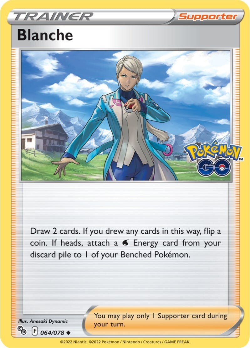 Blanche (064/078) [Pokémon GO] - Card Brawlers | Quebec | Canada | Yu-Gi-Oh!