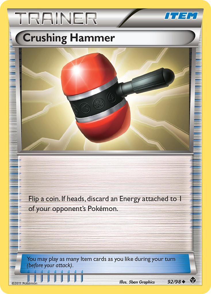 Crushing Hammer (92/98) [Black & White: Emerging Powers] - Card Brawlers | Quebec | Canada | Yu-Gi-Oh!
