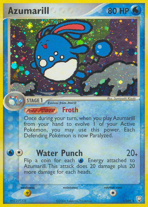 Azumarill (1/109) [EX: Team Rocket Returns] - Card Brawlers | Quebec | Canada | Yu-Gi-Oh!