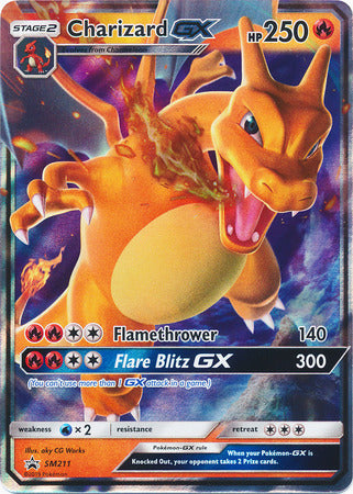 Charizard GX (SM211) (Jumbo Card) [Sun & Moon: Black Star Promos] - Card Brawlers | Quebec | Canada | Yu-Gi-Oh!