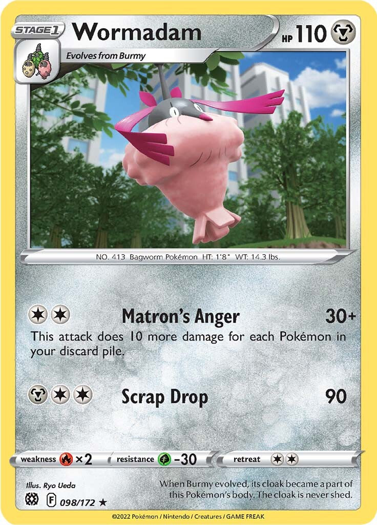 Wormadam (098/172) [Sword & Shield: Brilliant Stars] - Card Brawlers | Quebec | Canada | Yu-Gi-Oh!
