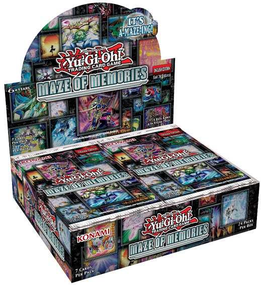 Yu-GI-Oh! Maze of Memories Booster Box (PREORDER) March 8, 2023 - Card Brawlers | Quebec | Canada | Yu-Gi-Oh!