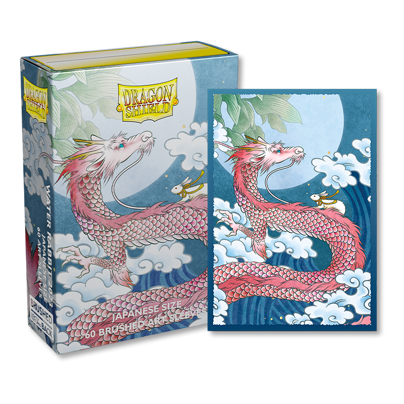 Dragon Shield Brushed Art Sleeve - ‘Water Rabbit’ 60ct - Card Brawlers | Quebec | Canada | Yu-Gi-Oh!